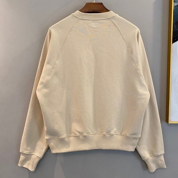 Ami Crew Neck Long Sleeve Sweatshirt - Picture 2 of 8